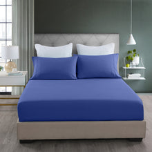 Load image into Gallery viewer, Royal Comfort 2000TC 3 Piece Fitted Sheet and Pillowcase Set Bamboo Cooling