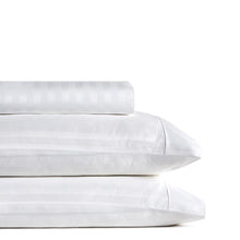 Load image into Gallery viewer, Royal Comfort 1200 Thread Count 3 Piece Combo Set 100% Cotton Striped