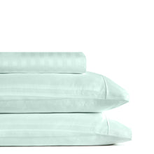 Load image into Gallery viewer, Royal Comfort 1200 Thread Count 3 Piece Combo Set 100% Cotton Striped