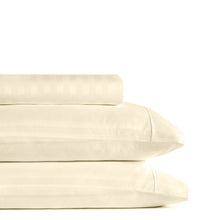 Load image into Gallery viewer, Royal Comfort 1200 Thread Count 3 Piece Combo Set 100% Cotton Striped
