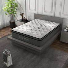Load image into Gallery viewer, Luxopedic Pocket Spring Mattress 5 Zone 32CM Euro Top Memory Foam Medium Firm