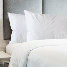 Load image into Gallery viewer, Casa Decor 50% Duck Feather 50% Down Pillow Cotton Cover 1000GSM Twin Pack