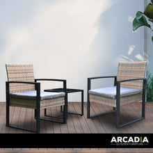 Load image into Gallery viewer, Arcadia Furniture Outdoor Wicker Rattan Patio Set Garden Patio Home