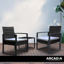 Load image into Gallery viewer, Arcadia Furniture Outdoor Wicker Rattan Patio Set Garden Patio Home