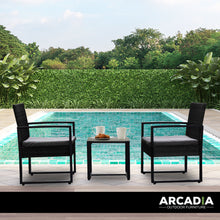Load image into Gallery viewer, Arcadia Furniture Outdoor Wicker Rattan Patio Set Garden Patio Home