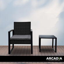 Load image into Gallery viewer, Arcadia Furniture Outdoor Wicker Rattan Patio Set Garden Patio Home