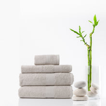 Load image into Gallery viewer, Royal Comfort 4 Piece Cotton Bamboo Towel Set 450GSM Luxurious Absorbent Plush