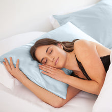 Load image into Gallery viewer, Royal Comfort Mulberry Soft Silk Luxurious Hypoallergenic Pillowcase Twin Pack