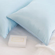 Load image into Gallery viewer, Royal Comfort Mulberry Soft Silk Luxurious Hypoallergenic Pillowcase Twin Pack