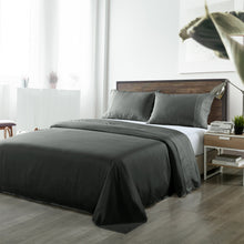 Load image into Gallery viewer, Royal Comfort Bamboo Blended Sheet & Pillowcases Set 1000TC Ultra Soft Bedding