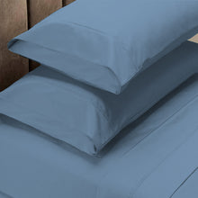 Load image into Gallery viewer, Royal Comfort 4 Piece 1500TC Sheet Set And Goose Feather Down Pillows 2 Pack Set