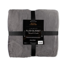 Load image into Gallery viewer, Royal Comfort Plush Blanket Faux Mink Throw Super Soft Large 220cm x 240cm