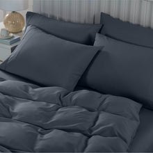 Load image into Gallery viewer, Royal Comfort 2000TC 6 Piece Bamboo Sheet & Quilt Cover Set Cooling Breathable