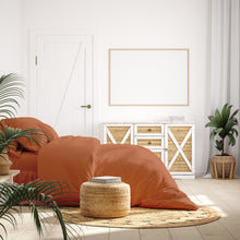 Load image into Gallery viewer, Royal Comfort 1000 Thread Count Bamboo Cotton Sheet and Quilt Cover Complete Set