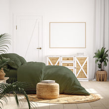 Load image into Gallery viewer, Royal Comfort 1000 Thread Count Bamboo Cotton Sheet and Quilt Cover Complete Set