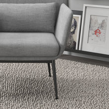 Load image into Gallery viewer, Casa Decor Cora Accent Chair Occasional Fabric Luxury Upholstered Light Grey