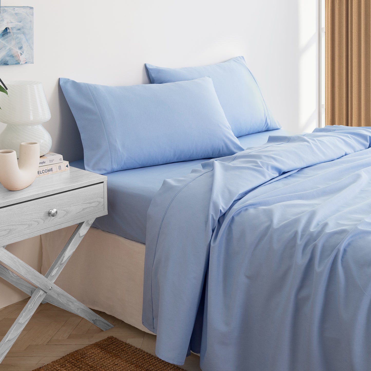 Royal Comfort 3000 Thread Count Bamboo Cooling Sheet Set Soft Touch Bedding