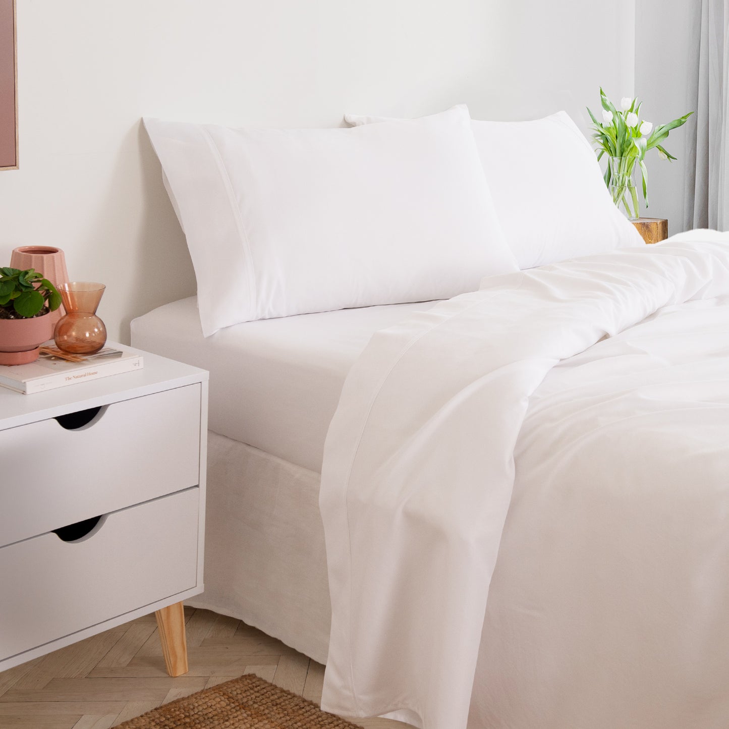 Royal Comfort 3000 Thread Count Bamboo Cooling Sheet Set Soft Touch Bedding