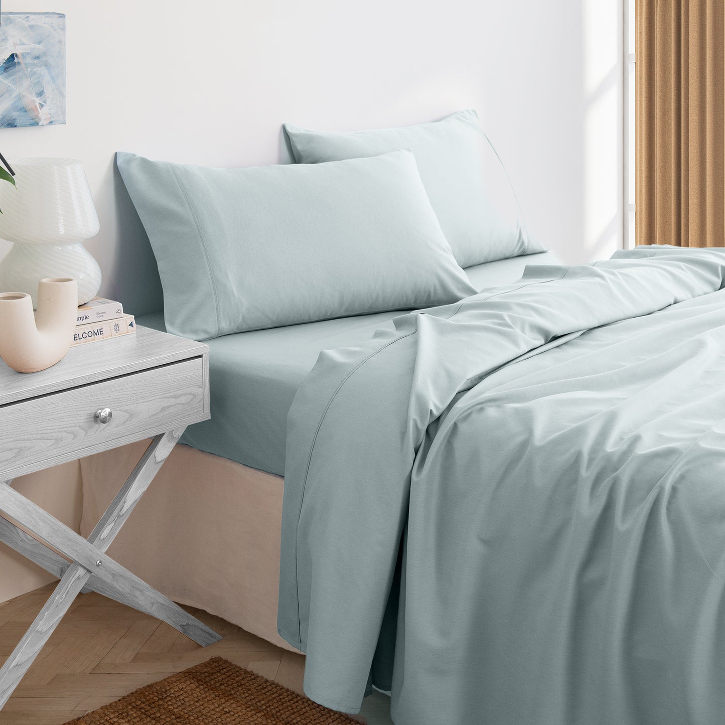 Royal Comfort 3000 Thread Count Bamboo Cooling Sheet Set Soft Touch Bedding