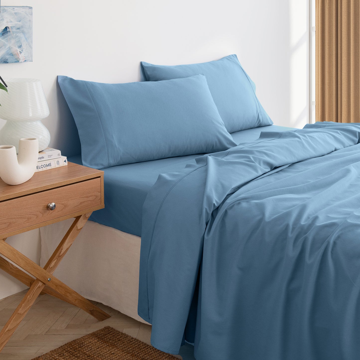 Royal Comfort 3000 Thread Count Bamboo Cooling Sheet Set Soft Touch Bedding