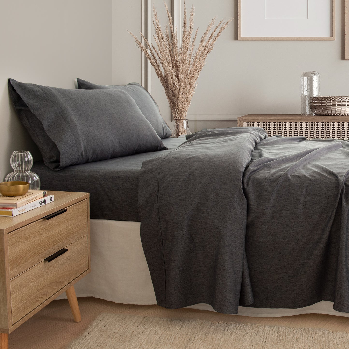 Royal Comfort 3000 Thread Count Bamboo Cooling Sheet Set Soft Touch Bedding