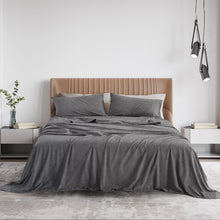 Load image into Gallery viewer, Royal Comfort Fleece Flannel Sheet Set Ultra Soft Warm Winter Thermal Bedding