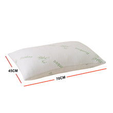 Load image into Gallery viewer, Royal Comfort Bamboo Blend Memory Foam Pillow 45 x 75CM