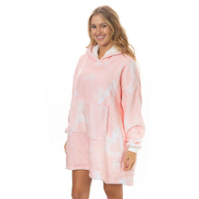 Load image into Gallery viewer, Royal Comfort Snug Hoodie Nightwear Super Soft Reversible Fleece 750GSM