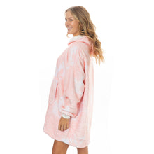 Load image into Gallery viewer, Royal Comfort Snug Hoodie Nightwear Super Soft Reversible Fleece 750GSM