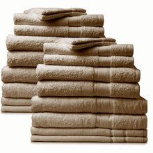 Load image into Gallery viewer, Royal Comfort 20 Piece Towel Set Regency 100% Cotton Luxury Plush Soft