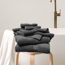 Load image into Gallery viewer, Royal Comfort Towel 8 Piece Set 100% Cotton Zero Twist Luxury Plush Soft