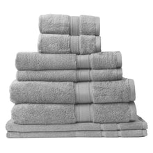 Load image into Gallery viewer, Royal Comfort Towel 8 Piece Set 100% Cotton Zero Twist Luxury Plush Soft