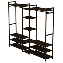Load image into Gallery viewer, Milano Decor Multifunctional Bamboo Clothes Rack Storage Stand Organiser