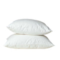 Royal Comfort 1000GSM Duck Feather Down Pillows Twin Pack 100% Cotton Cover