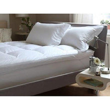 Load image into Gallery viewer, Royal Comfort 1800GSM 233TC Cotton Duck Feather Down Mattress Topper Cover