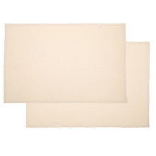 Load image into Gallery viewer, French Luxe 100% Linen Rectangular Dining Table Placemat 2 Piece Set