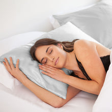 Load image into Gallery viewer, Royal Comfort Mulberry Soft Silk Luxurious Hypoallergenic Pillowcase Twin Pack