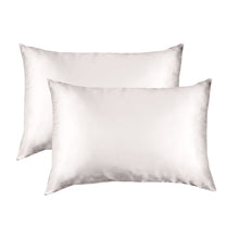 Load image into Gallery viewer, Royal Comfort Mulberry Soft Silk Luxurious Hypoallergenic Pillowcase Twin Pack
