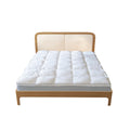 Royal Comfort 1000GSM Luxury Bamboo Fabric Gusset Mattress Topper Pad Cover