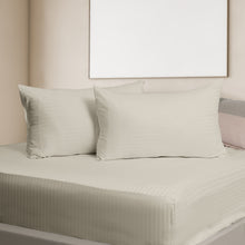 Load image into Gallery viewer, Kensington 1200 Thread Count 100% Cotton Sheet Set Stripe Hotel Grade Soft Touch