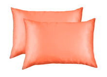 Load image into Gallery viewer, Royal Comfort Mulberry Soft Silk Luxurious Hypoallergenic Pillowcase Twin Pack