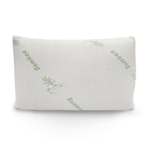 Load image into Gallery viewer, Memory Foam Pillow Bamboo Covered Ultra Soft Hypoallergenic