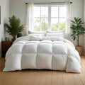 Royal Comfort 500GSM 50% Goose Feather 50% Down Quilt Deluxe Soft Touch