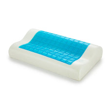 Load image into Gallery viewer, Royal Comfort Cooling Gel Contour High Density Memory Foam Pillow Single Pack