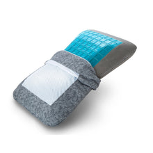 Load image into Gallery viewer, Royal Comfort Cool Gel Charcoal Infused High Density Memory Foam Pillow