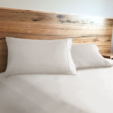 Load image into Gallery viewer, Royal Comfort 1000 Thread Count Cotton Rich 3 Piece Fitted Sheet Pillowcase Set