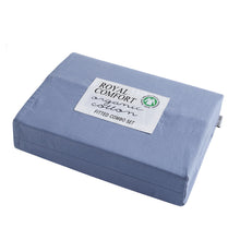 Load image into Gallery viewer, Royal Comfort 100% Organic Cotton Sheet Set 3 Piece Luxury 250 Thread Count