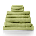 Royal Comfort Eden 600GSM 100% Cotton Luxury Bath Towel Set 8 Piece