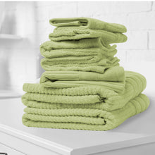 Load image into Gallery viewer, Royal Comfort Eden Cotton 600GSM 100% Cotton Luxury Bath Towels Set 8 Piece