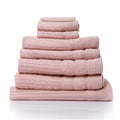 Royal Comfort Eden 600GSM 100% Cotton Luxury Bath Towel Set 8 Piece